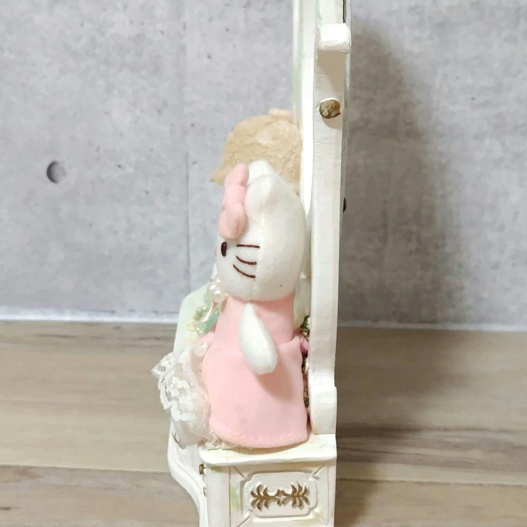 ハローキティちゃん✨フォトフレーム写真立て　2002希少　ぬいぐるみ　ドレッサー