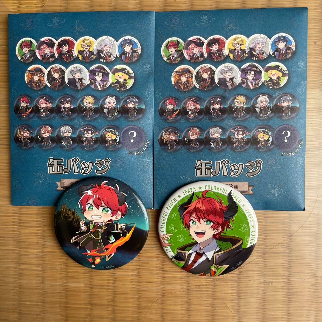 カラフルピーチ じゃぱぱ からぴち魔法学園 缶バッジ カラピチ - メルカリ