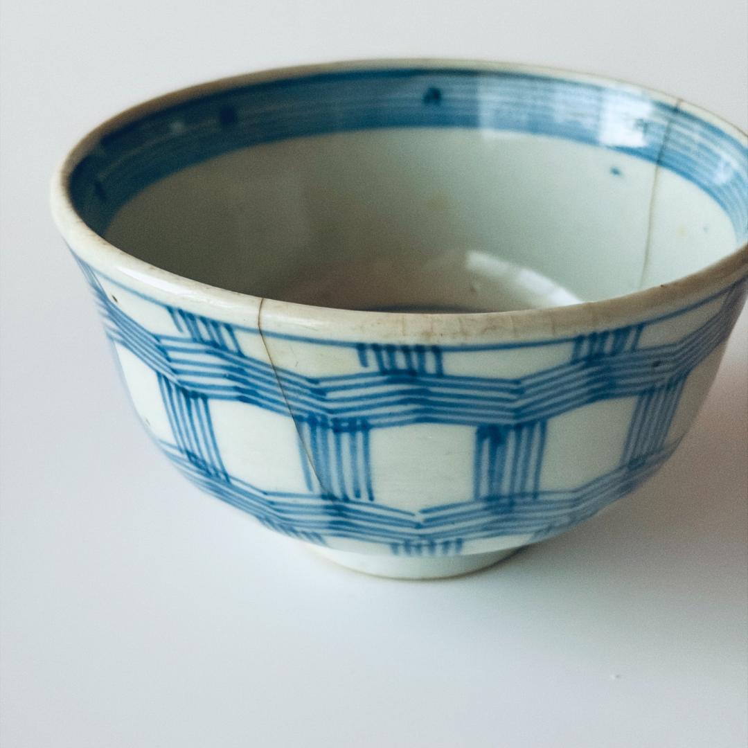 江戸時代 くらわんか 染付 茶碗［1586］ - メルカリ