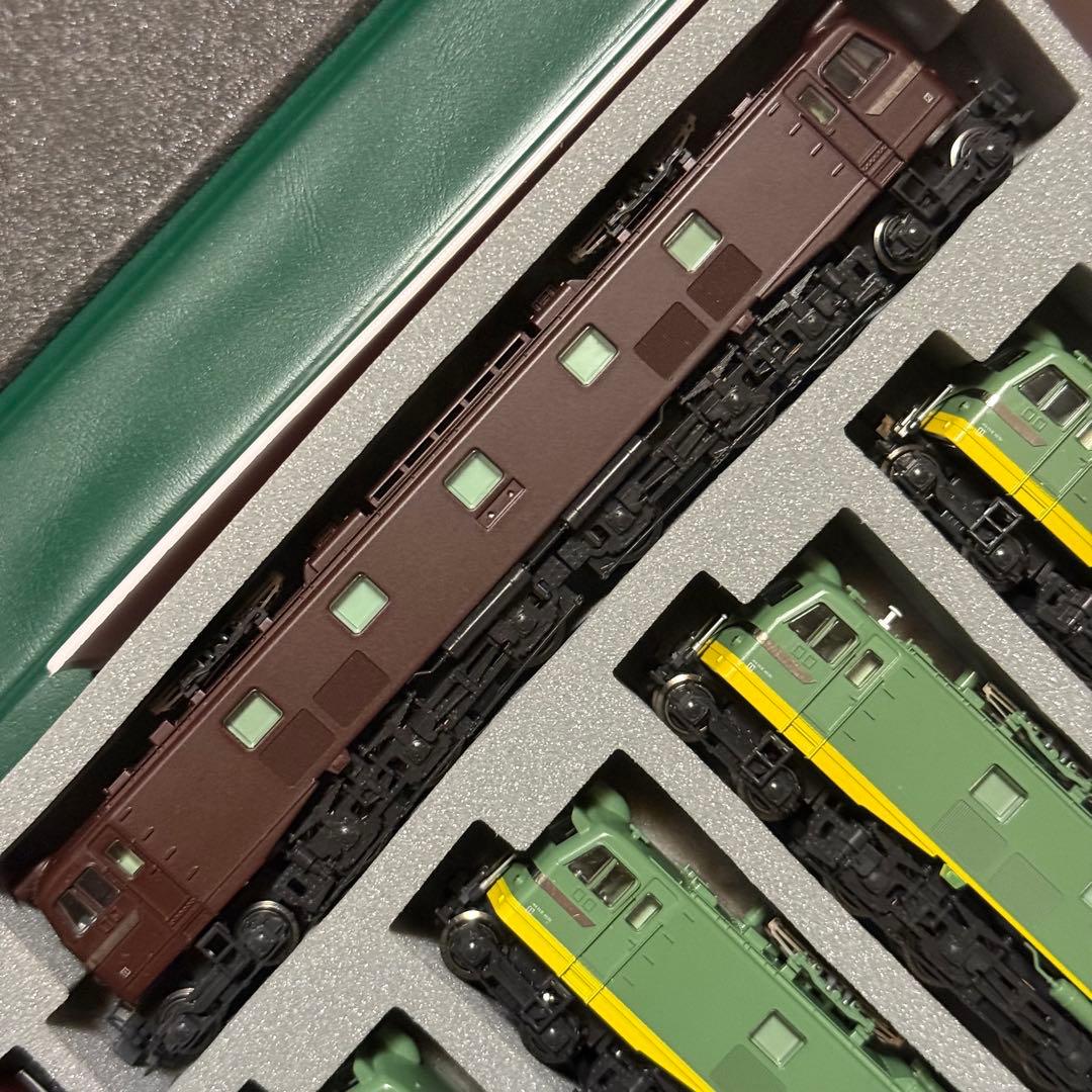 KATO EF58 青大将, 特急色, 青, 茶, お召し61号機 10両セット - メルカリ