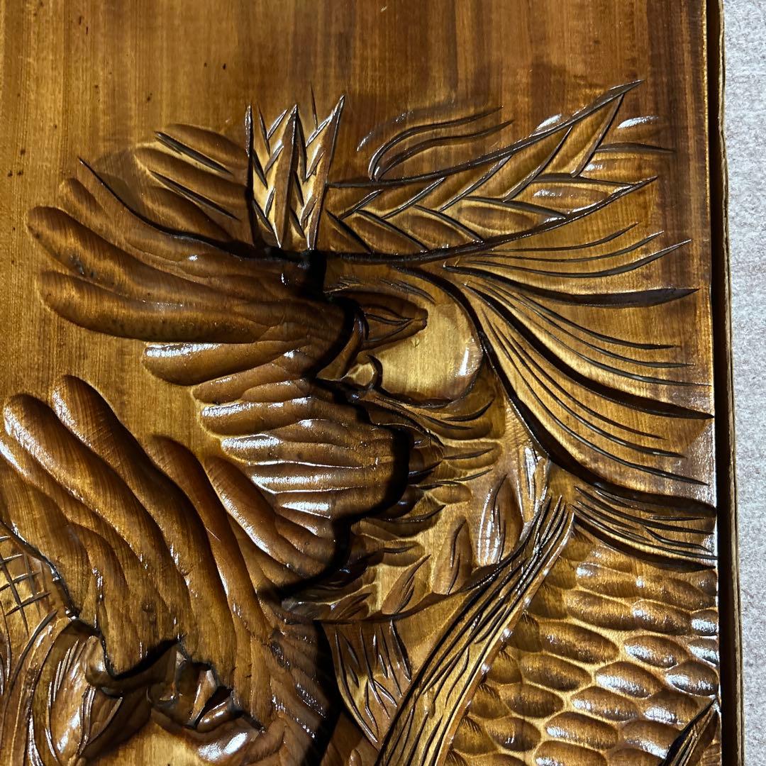 北海道お土産　手彫り木製彫刻 アイヌ木彫り　訳あり