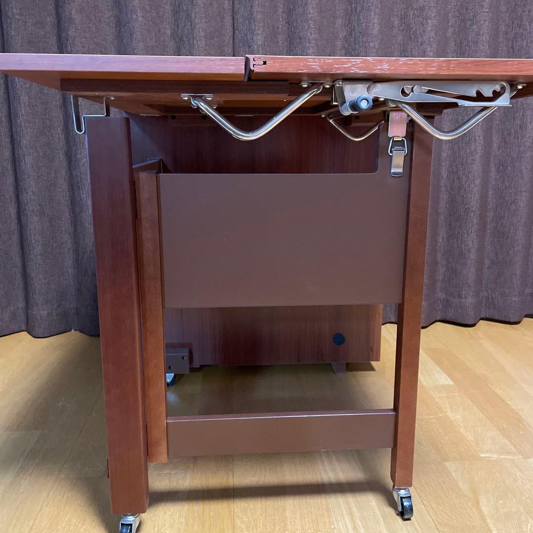 ジャノメ　ハンディキャスターデラックスCB　ミシン台　ミシン収納テーブル
