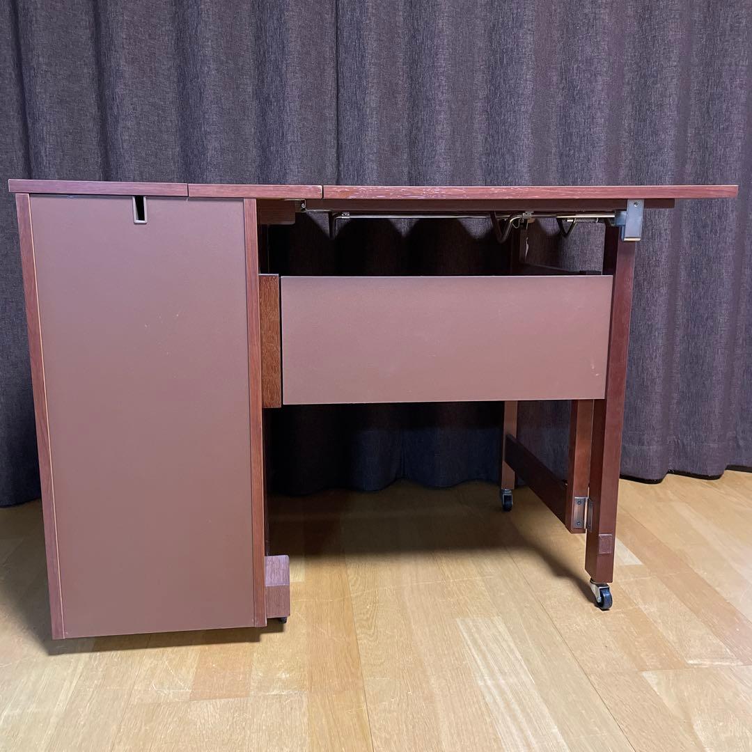 ジャノメ　ハンディキャスターデラックスCB　ミシン台　ミシン収納テーブル