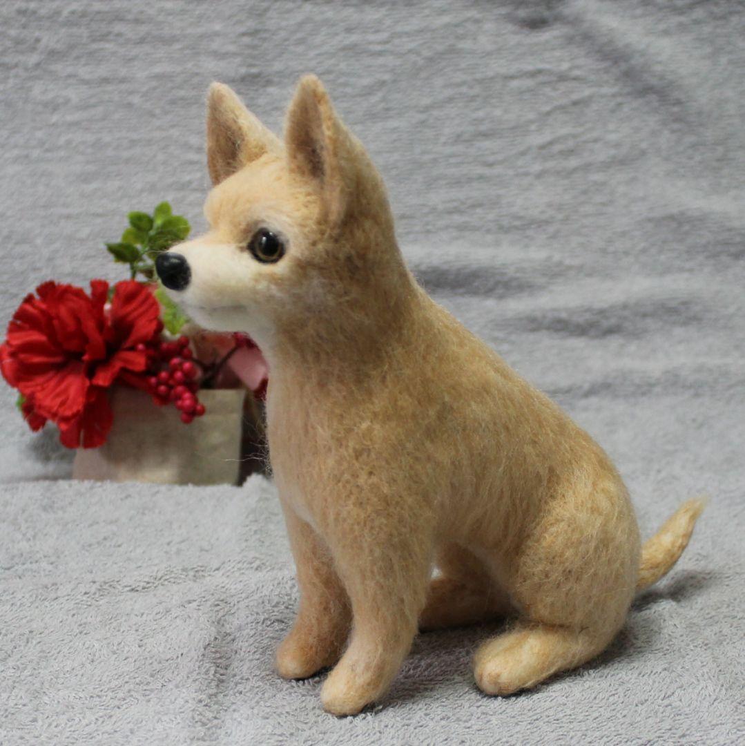 佐方さゆりさま専用 羊毛フェルトオーダー 「リアルで可愛いワンちゃん」うちの子