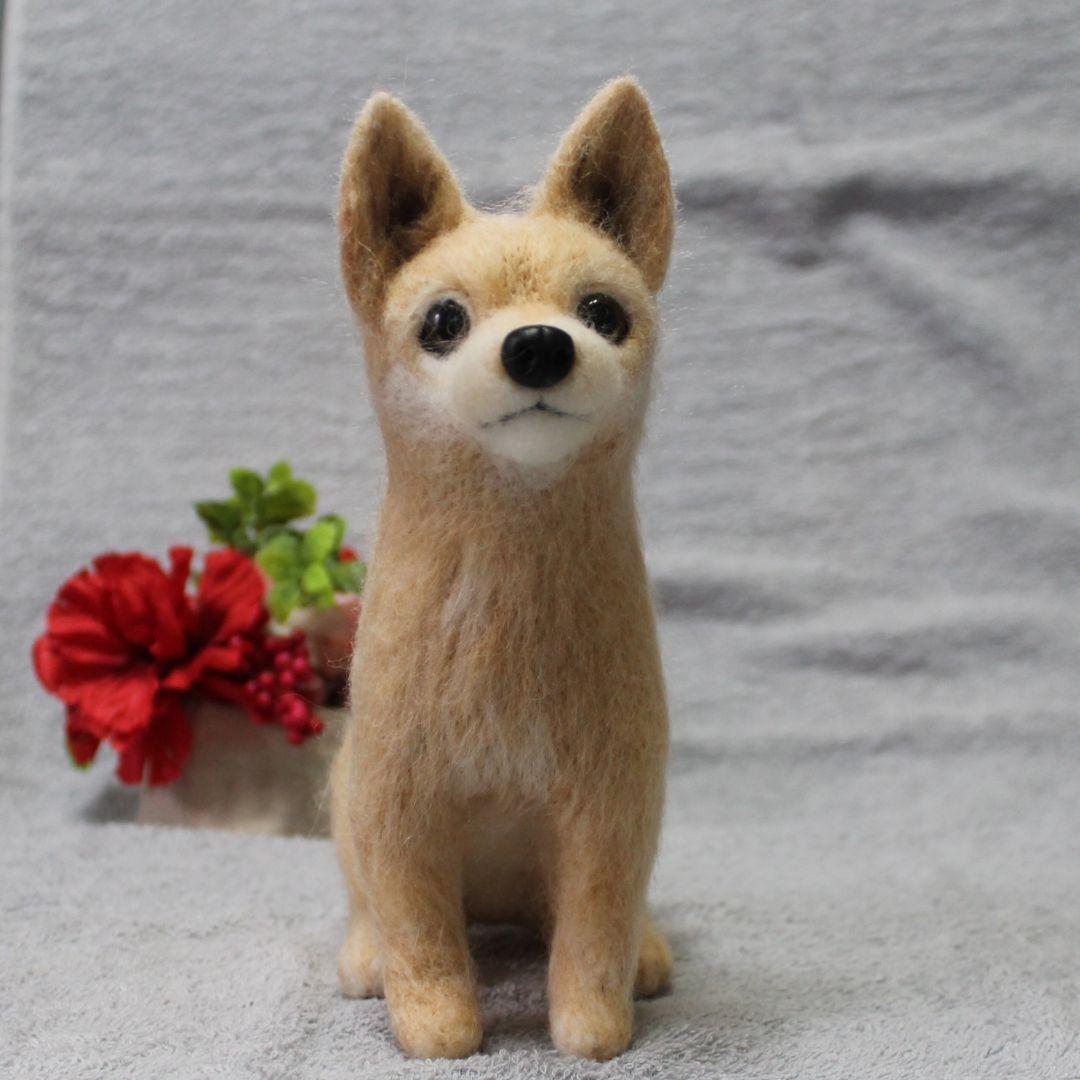 佐方さゆりさま専用 羊毛フェルトオーダー 「リアルで可愛いワンちゃん」うちの子