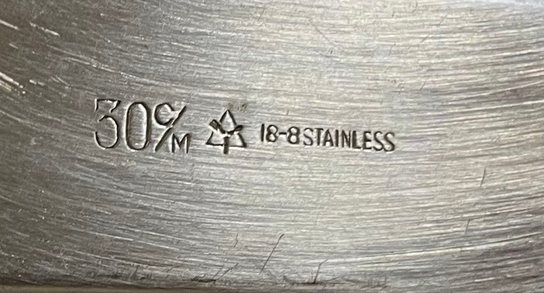 ステンレススチール 寸胴鍋 蓋付き