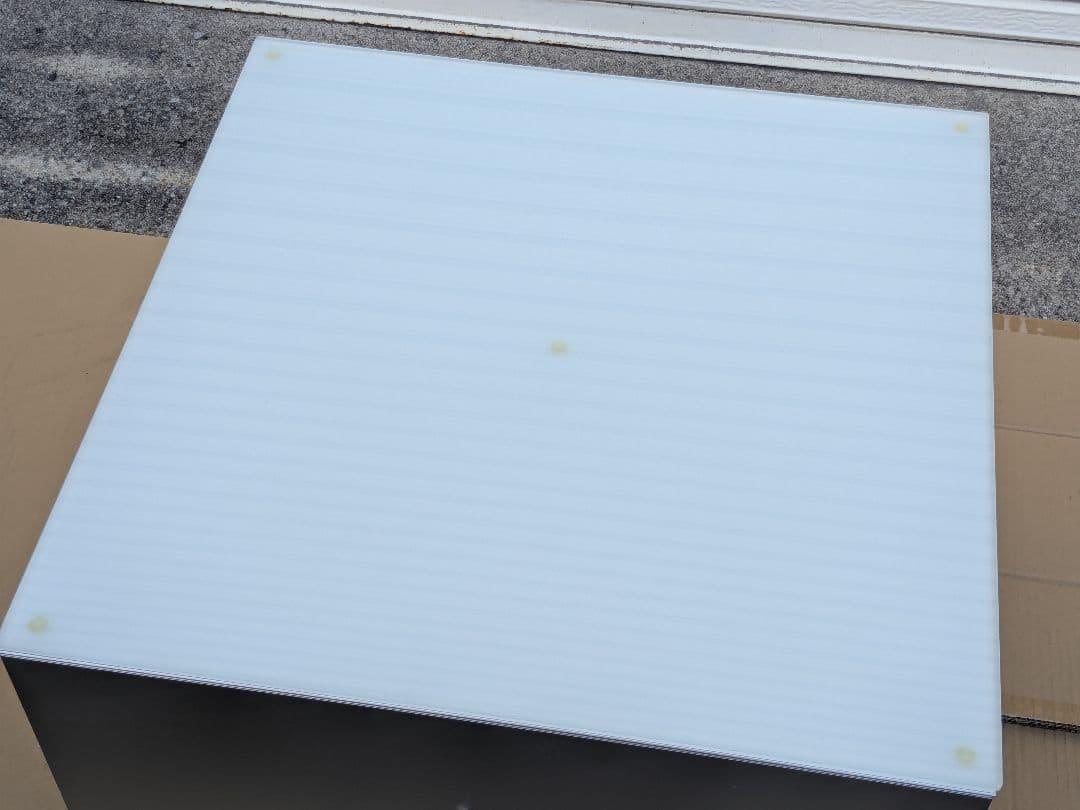 カッシーナ イクスシー エアフレーム ガラス天板 ローテーブル