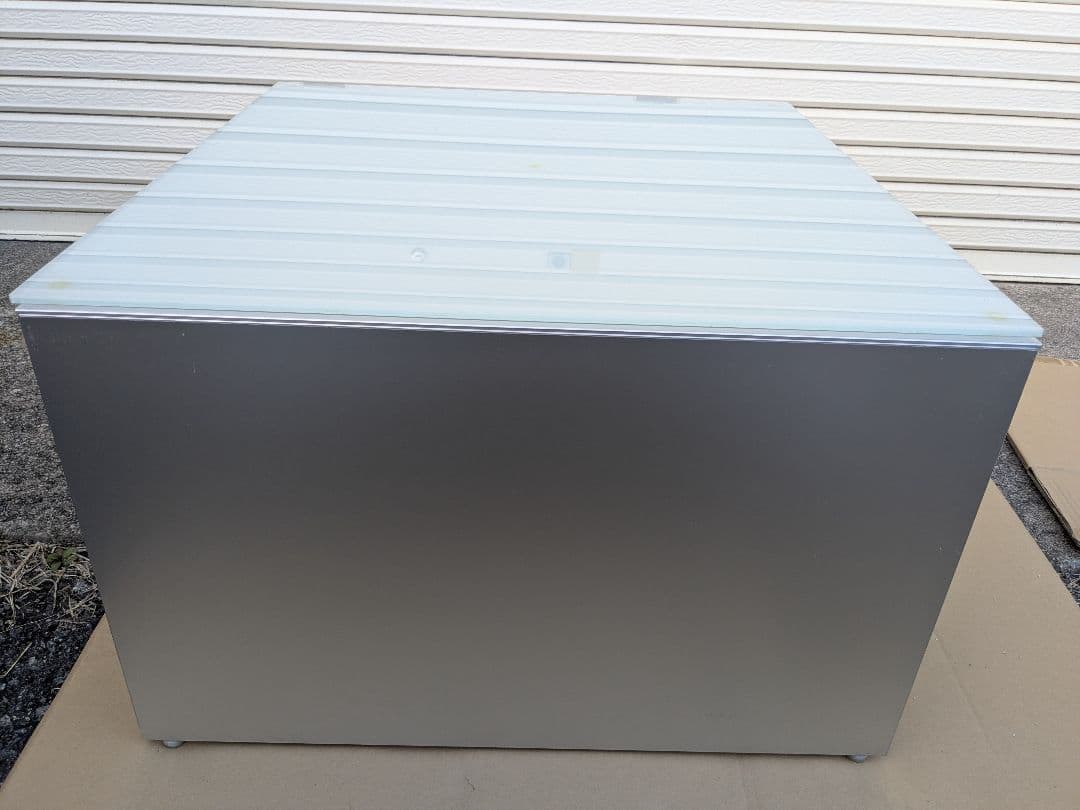 カッシーナ イクスシー エアフレーム ガラス天板 ローテーブル