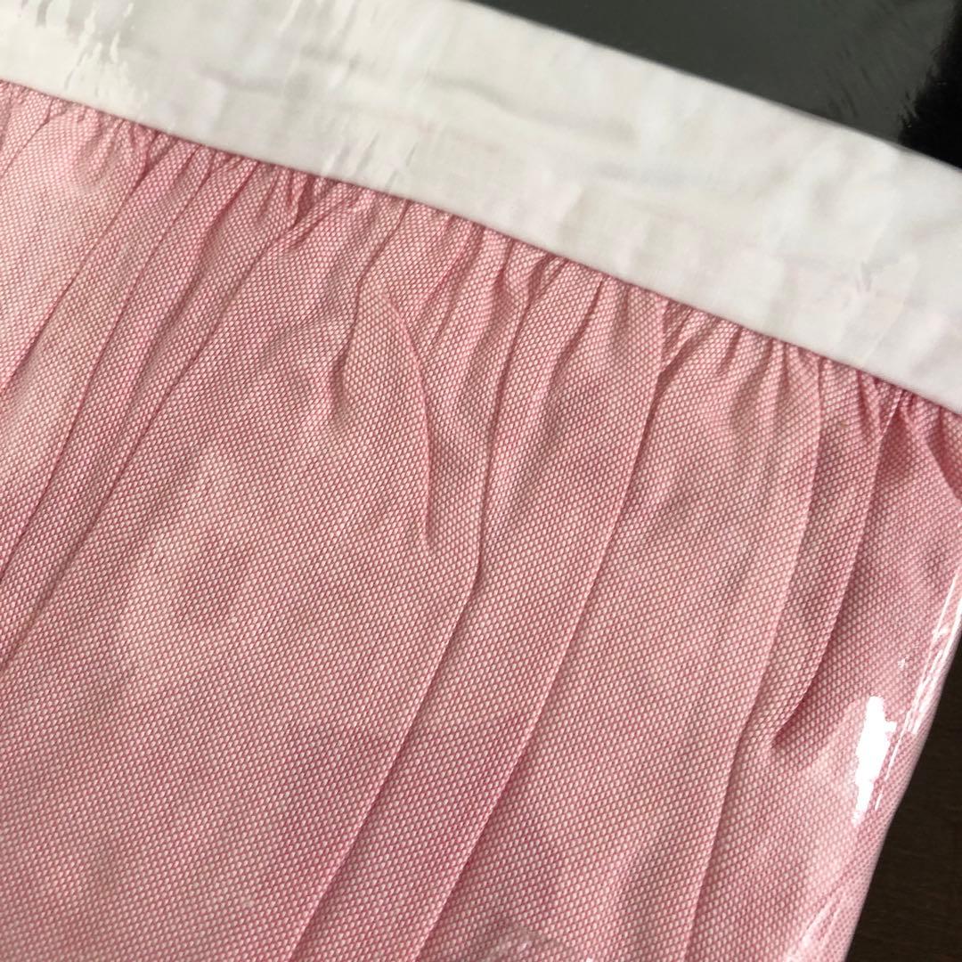 未使用　ラルフローレン　オックスソリッド　ベッドスカート　ダブル