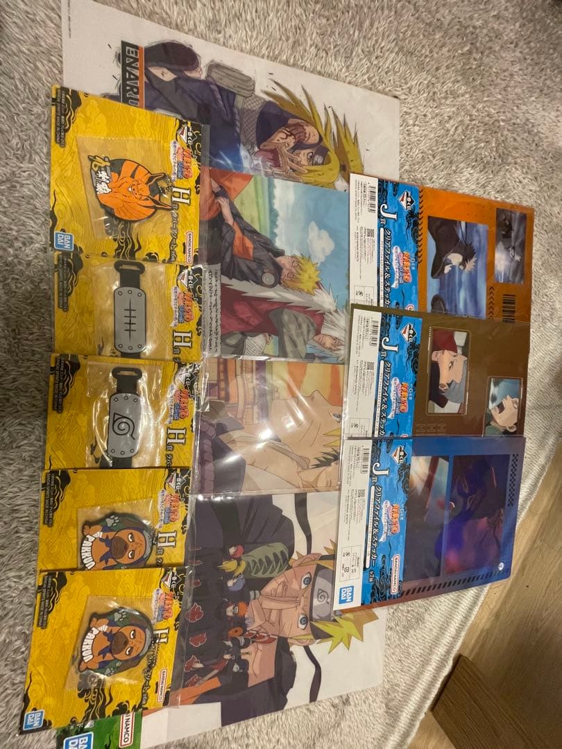 NARUTO　ナルト　一番くじ　自来也　仙人モード　ペイン　G賞　下位賞セット