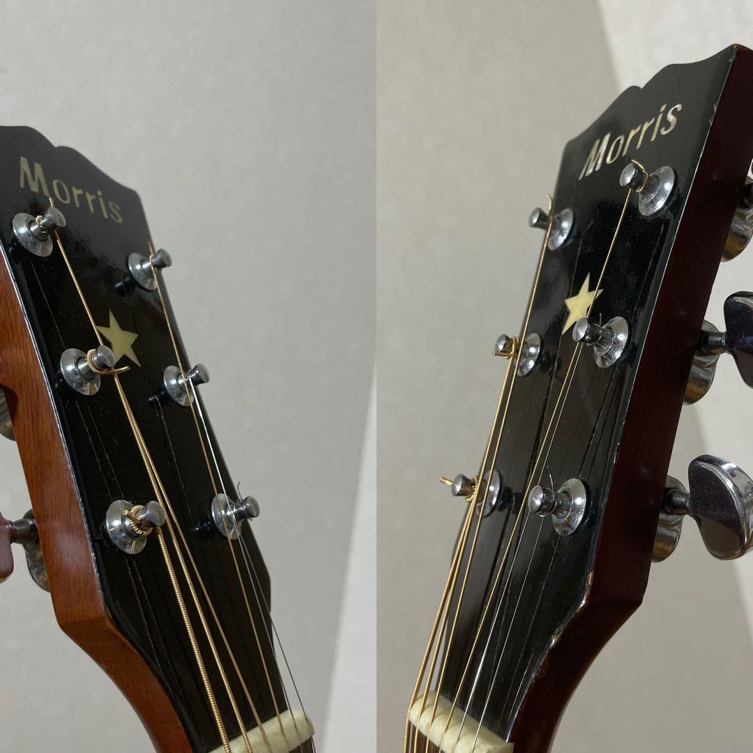 morris モーリス WJ-30 アコースティックギター 星インレイ - メルカリ