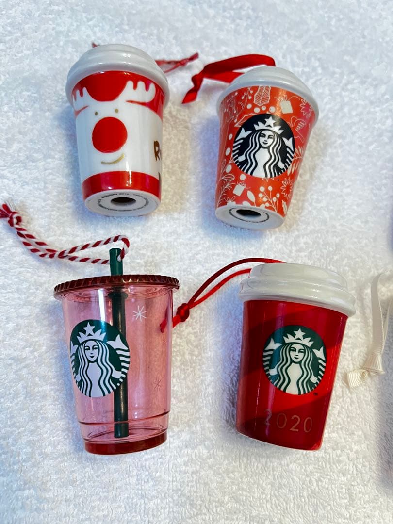 STARBUCKS クリスマスオーナメント 10個セット