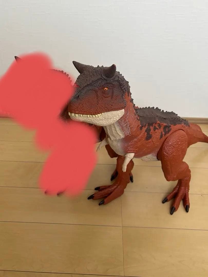 マテル ジュラシックワールド スーパービッグ! カルノタウルス　2体セット