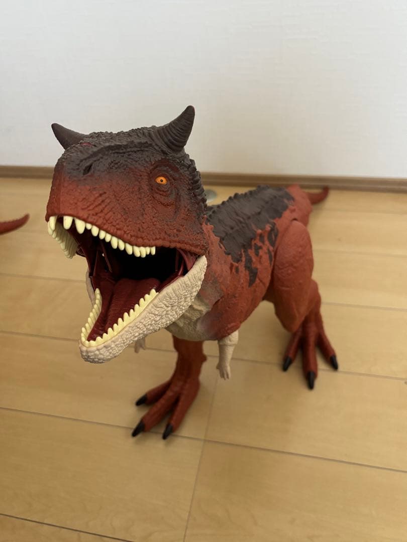 マテル ジュラシックワールド スーパービッグ! カルノタウルス　2体セット