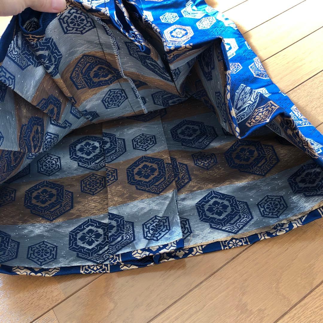 七五三用 鷹と波模様の着物