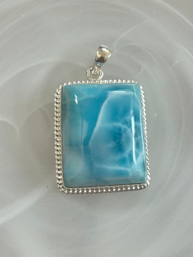 ラリマー　シルバー　ペンダントトップ ラリマー シルバー ペンダントトップ 天然石 パワーストーン