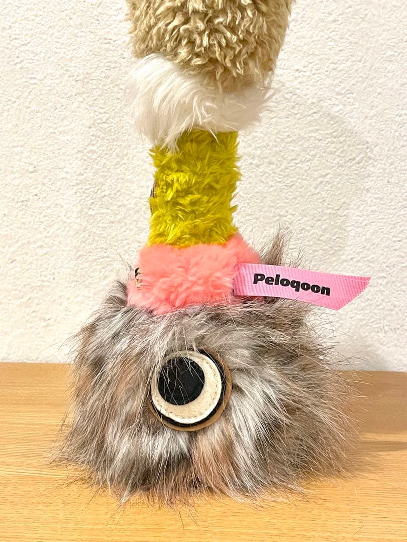 希少】Peloqoon ペロクーン ぬいぐるみ 起き上がりこぼし（鈴入り