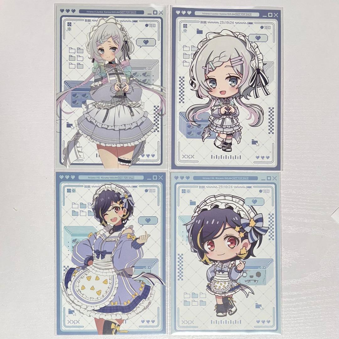 ゾンビランドサガ ジャージメイド ポストカード 特典 水野愛 紺野純子