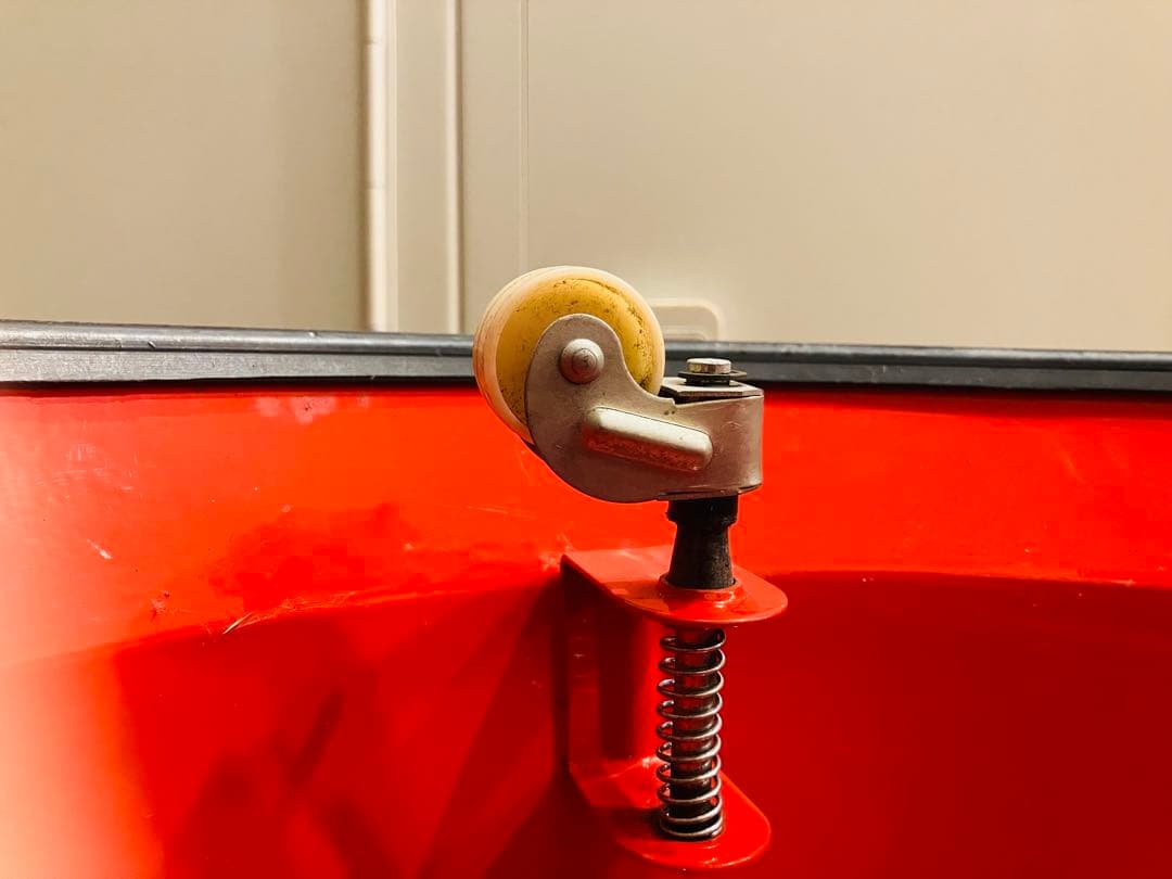 ビンテージ美品ドイツDAHLE社製Roll-aStepステップスツールスチール製