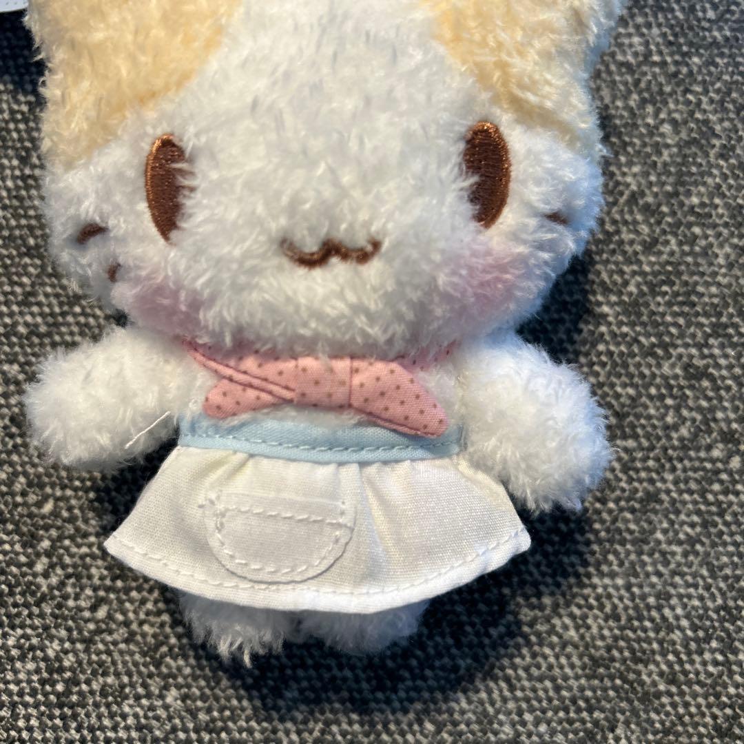 マシュマロみたいなふわふわにゃんこカラビナ付きマスコット コック