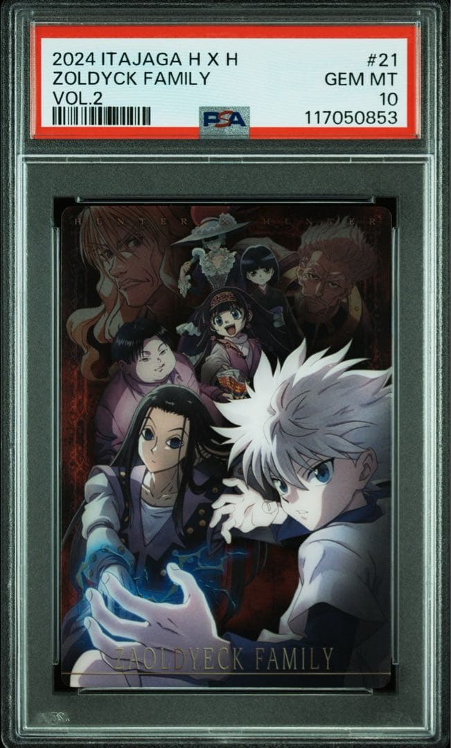 【POP4】PSA10 ハンターハンター イタジャガ　ゾルティック　ファミリー