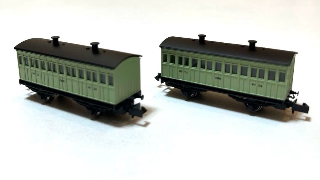 マイクロエース A0273 A0274 1号機関車 保存車と客車3両 希少未使用