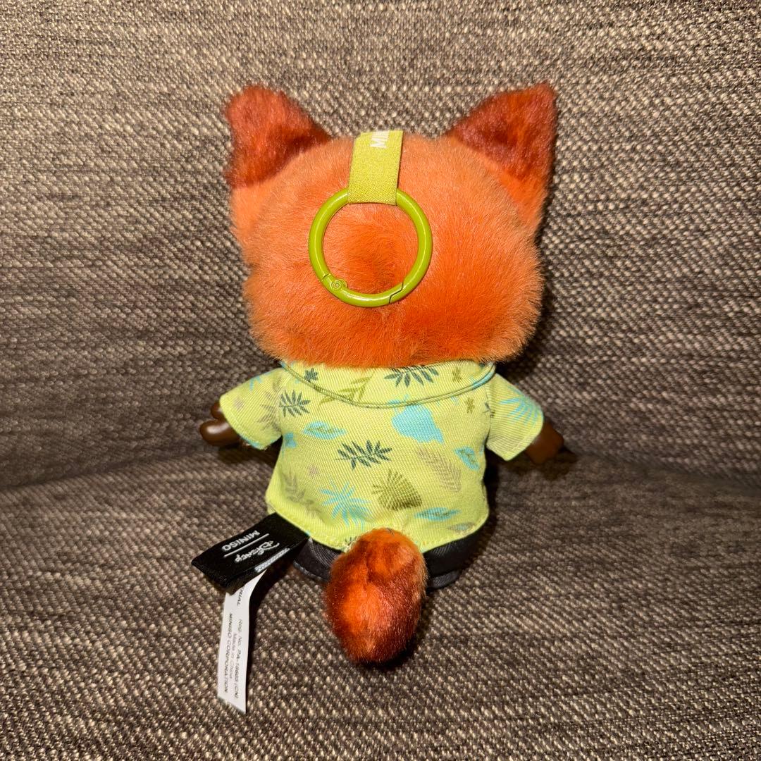 MINISO ディズニー ズートピア マスコット ジュディ ニック 2点セット