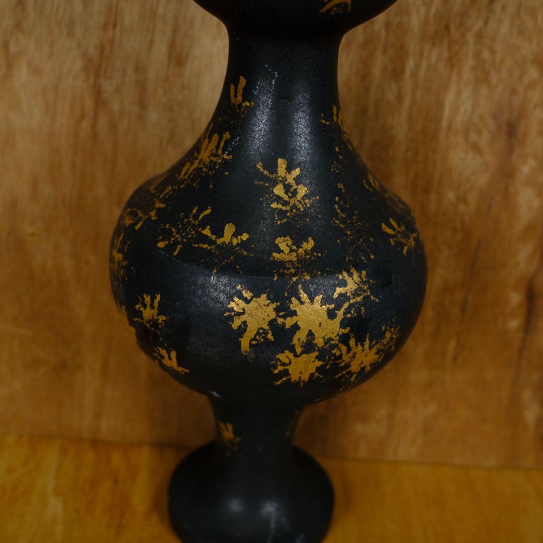 アンティーク　花器　花瓶　陶器　工芸品　オブジェ　作家物　ビンテージ　アート