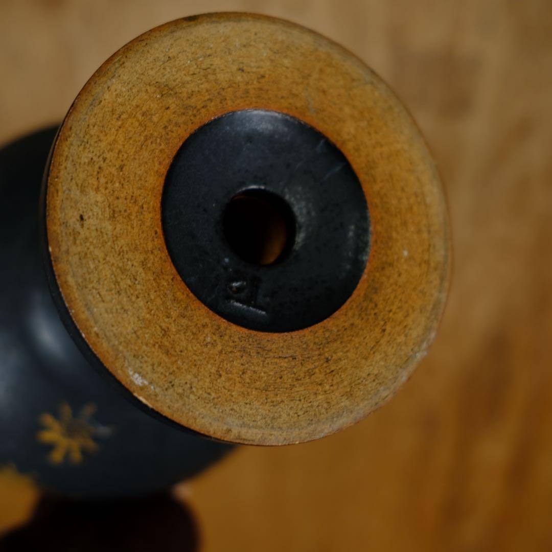 アンティーク　花器　花瓶　陶器　工芸品　オブジェ　作家物　ビンテージ　アート