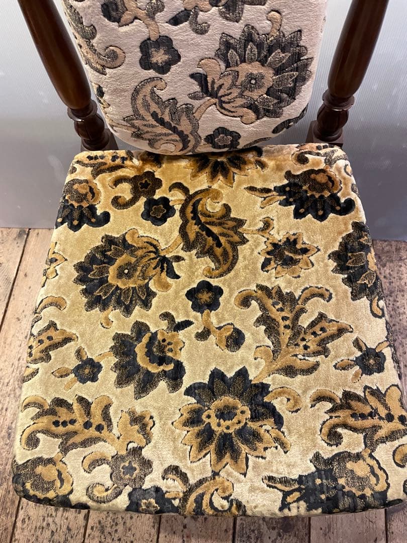 徳田家具 ロマネスク　デスクチェア　昭和レトロ　家具　イス　椅子　インテリア