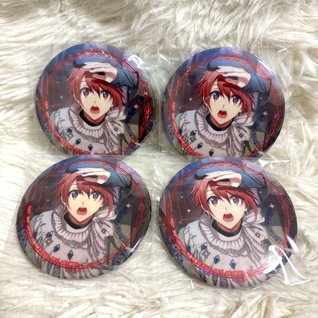 アイドリッシュセブン アイナナ ホログラム缶バッジ 七瀬陸 4個セット