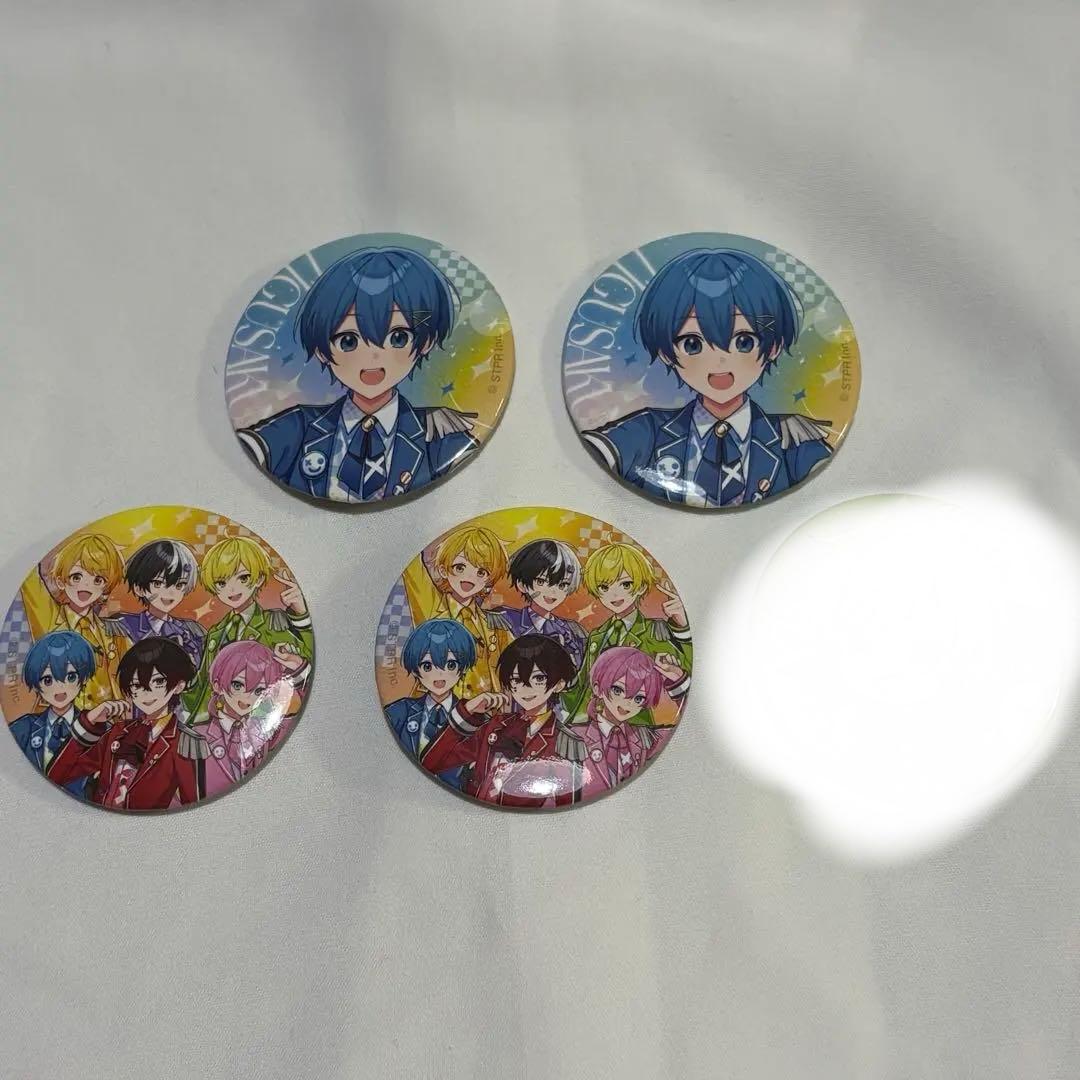 AMPTAK×COLORS ちぐさくん 等身 ぷりっつ デフォ 缶バッジ AGF - メルカリ