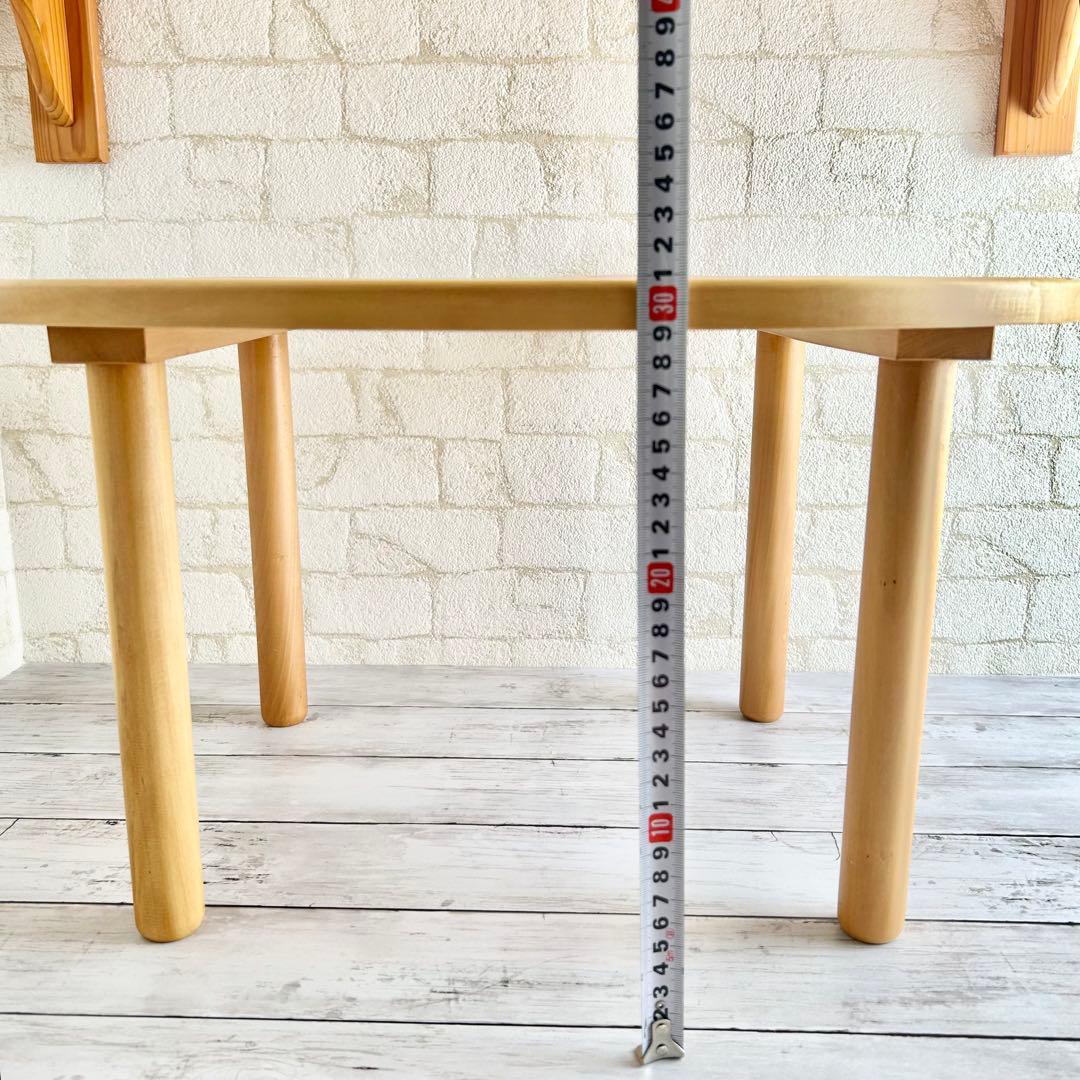 日*0様 ❤️希少！木製テーブル レトロ ハローキティ カオハナ 机 ローテーブ