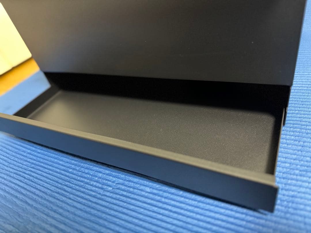 ブレッドケース　引き出し付き　ブラック