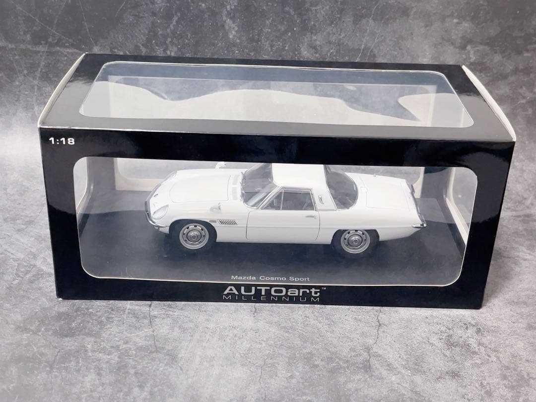 1/18 オートアート マツダ コスモスポーツ ホワイト ミニカー - メルカリ