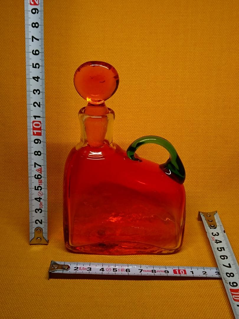 【美品】ガラス　オブジェ　置物　インテリア　工芸品　美術品　A3319