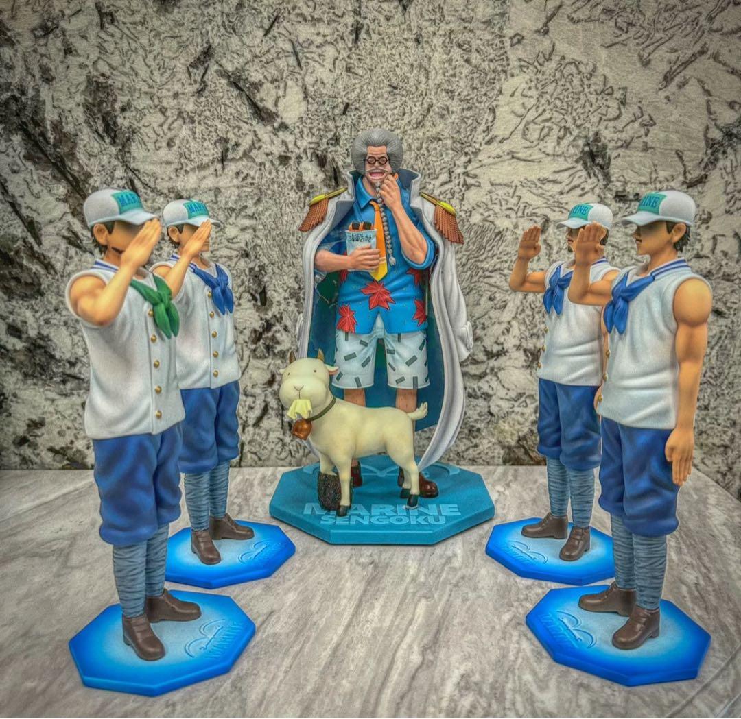 ONE PIECE ワンピース 世界政府海軍の兵士 フィギュア ガレージキット