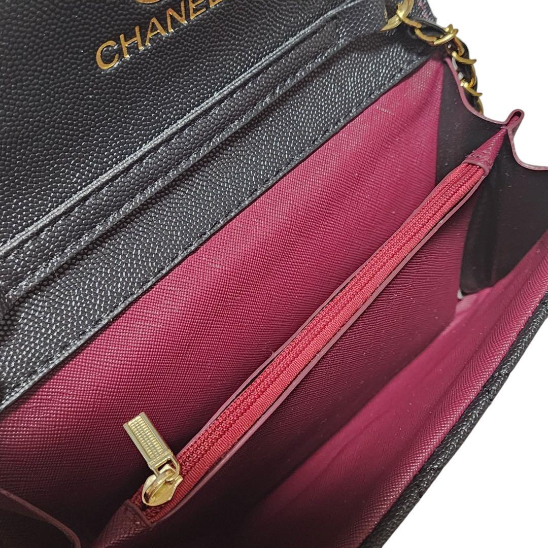 CHANEL 長財布 チェーンウォレット キルティング ノベルティ - メルカリ