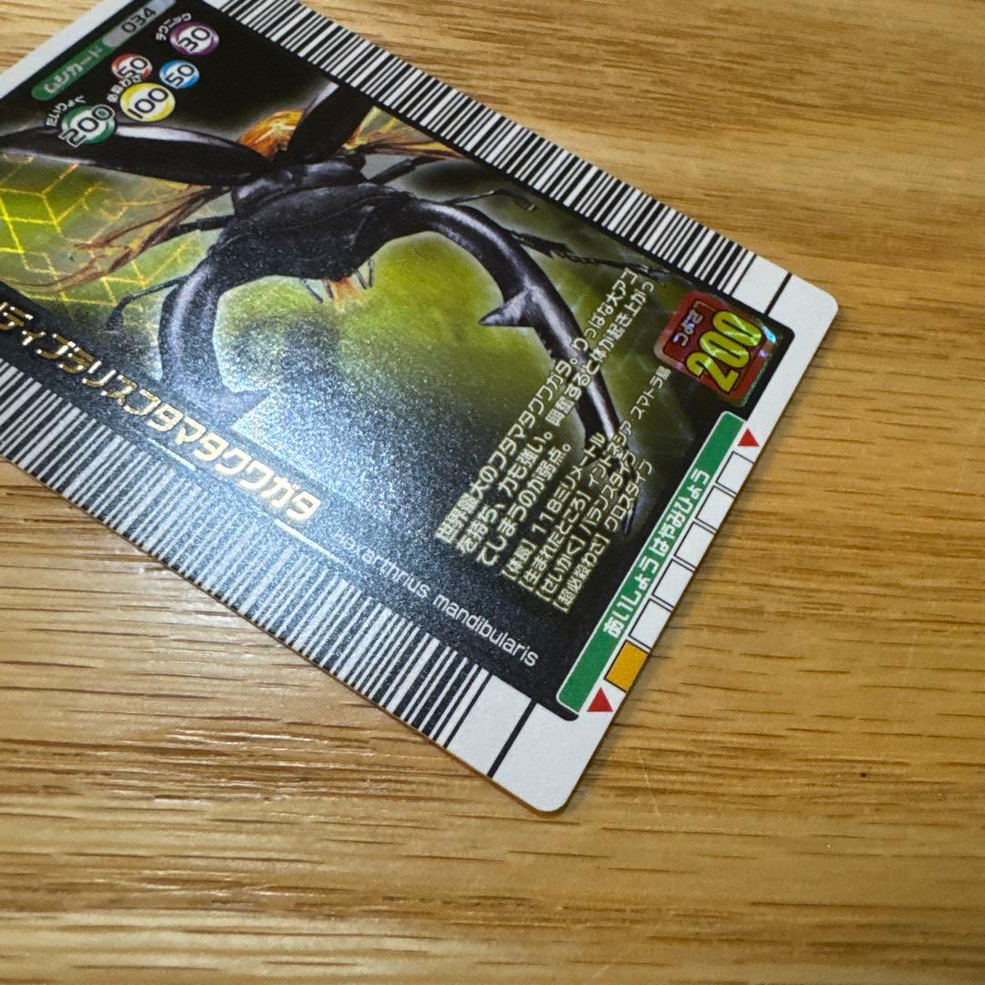 限定美品】マンディブラリスフタマタクワガタ ムシキング 2005夏限定