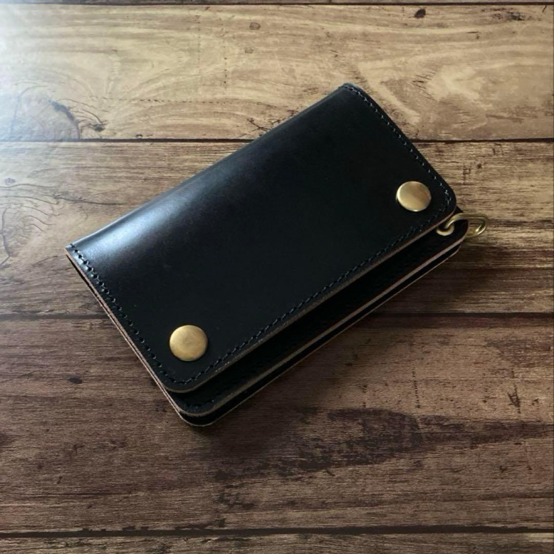 【_____sk】トラッカーウォレット150 【お札を折らずに収納】