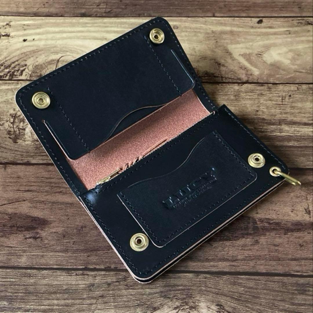 【_____sk】トラッカーウォレット150 【お札を折らずに収納】