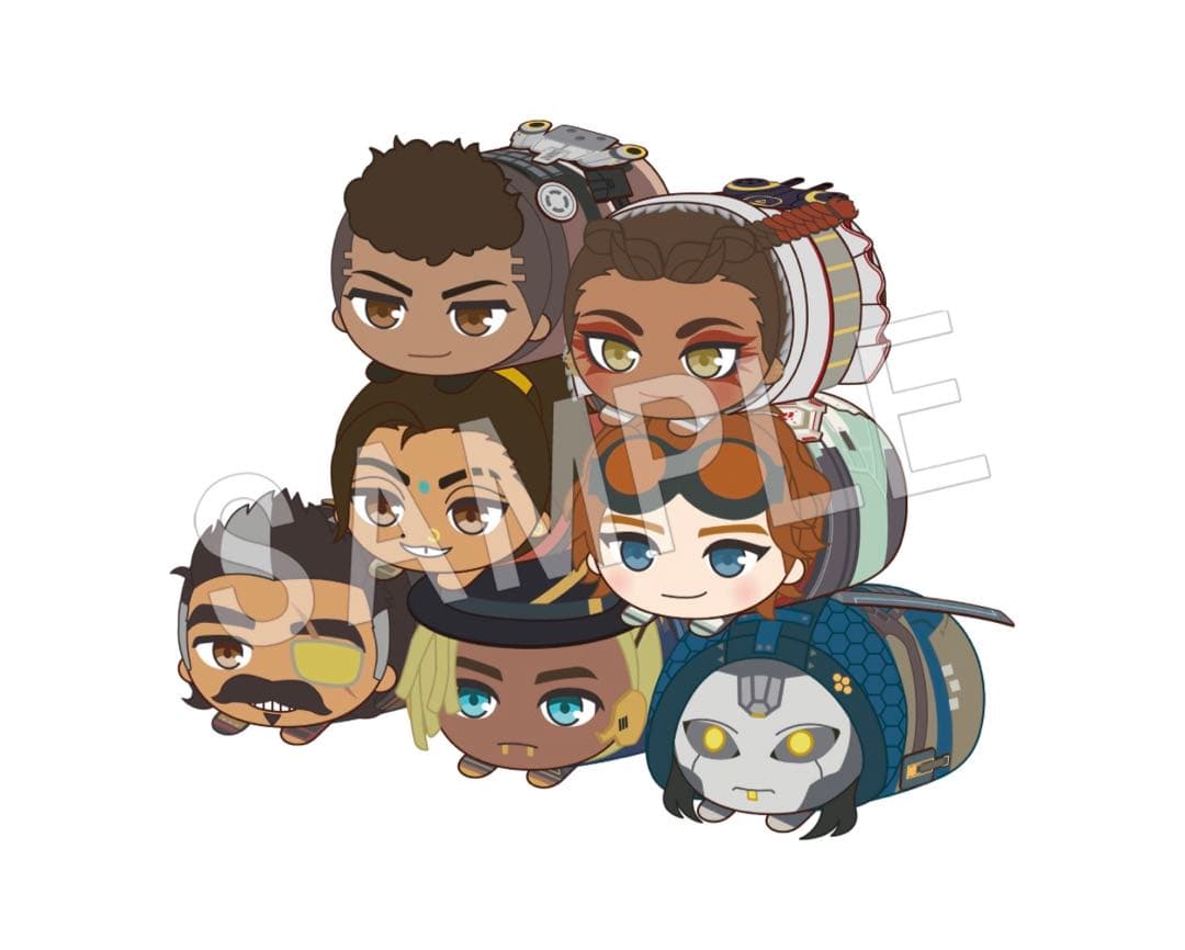 【全種セット❗️】Apex Legends もちころりん ぬいぐるみ　マスコット