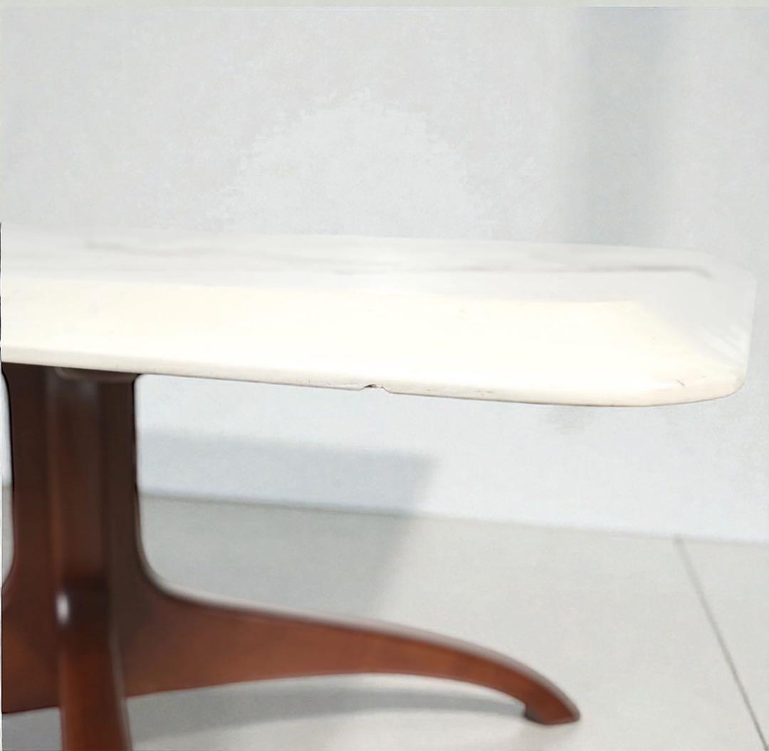 北欧ヴィンテージ 天然石天板 ローテーブル｜デンマーク ミッドセンチュリー