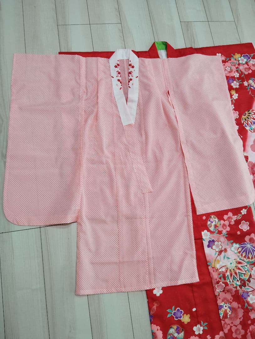 七五三 ７歳 女の子 フルセット 着物 三越