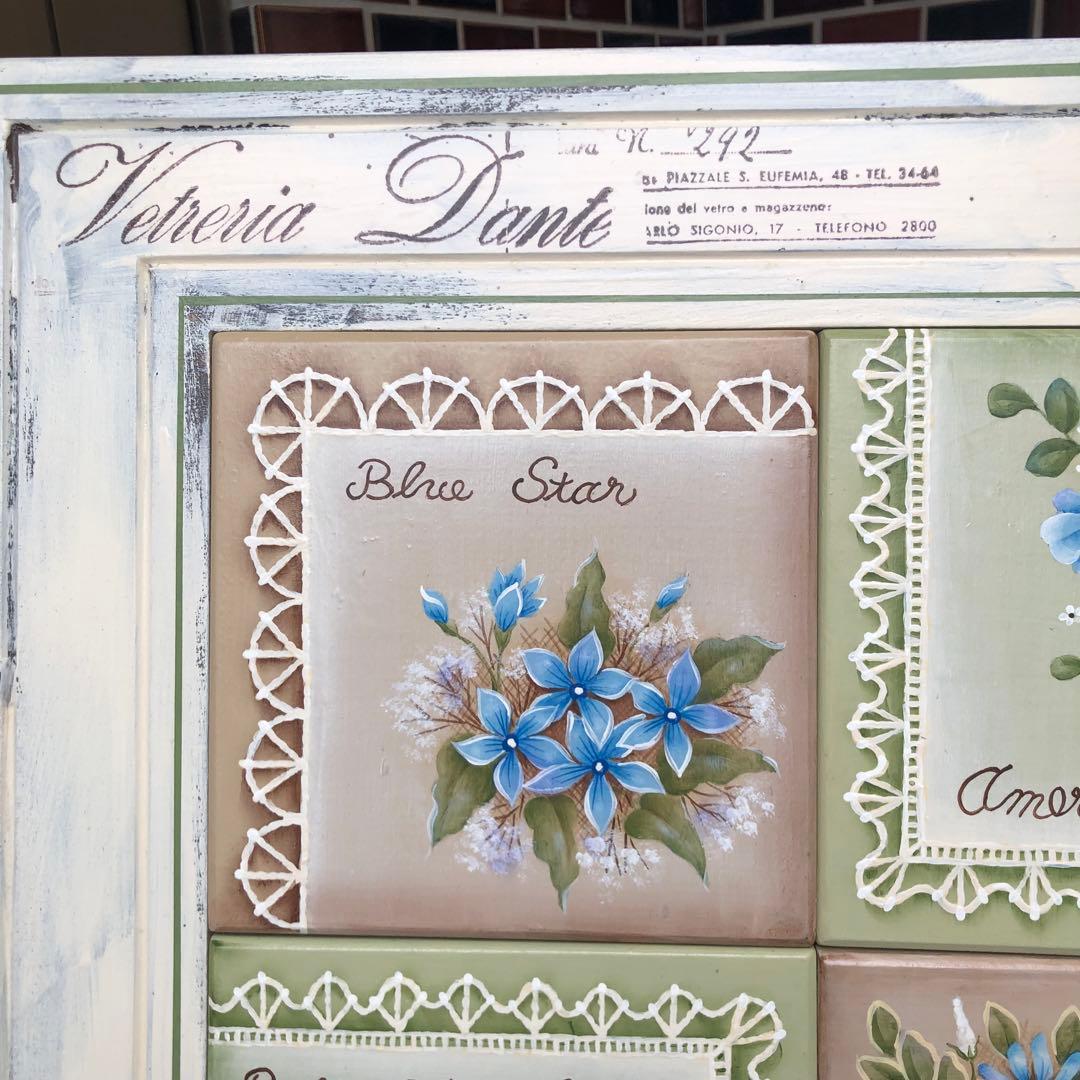 トールペイント★岸本照美「ブルーフラワーサンプラー」