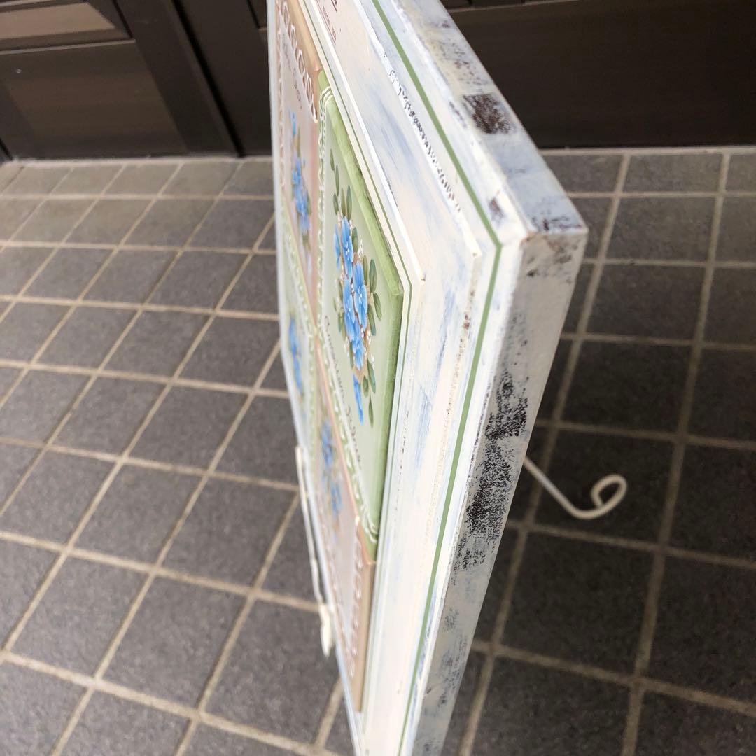 トールペイント★岸本照美「ブルーフラワーサンプラー」