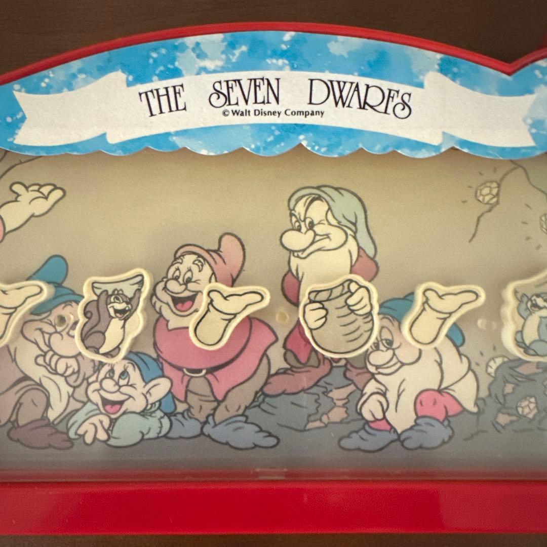 TOMY 七人の小人 貯金箱 白雪姫 おもちゃ ディズニー レトロ - メルカリ