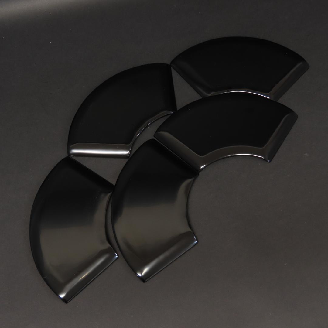 ⭕393 美品 高級輪島塗 漆工房謹製 本金蒔絵草花 絵変 銘々皿5客 煎茶道具