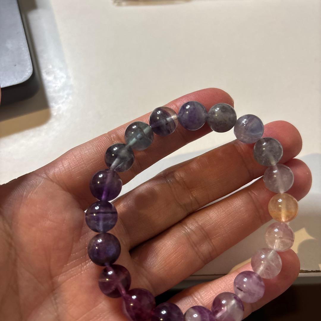 フローライトたんのブレス！グラデーションぽくしたよ！