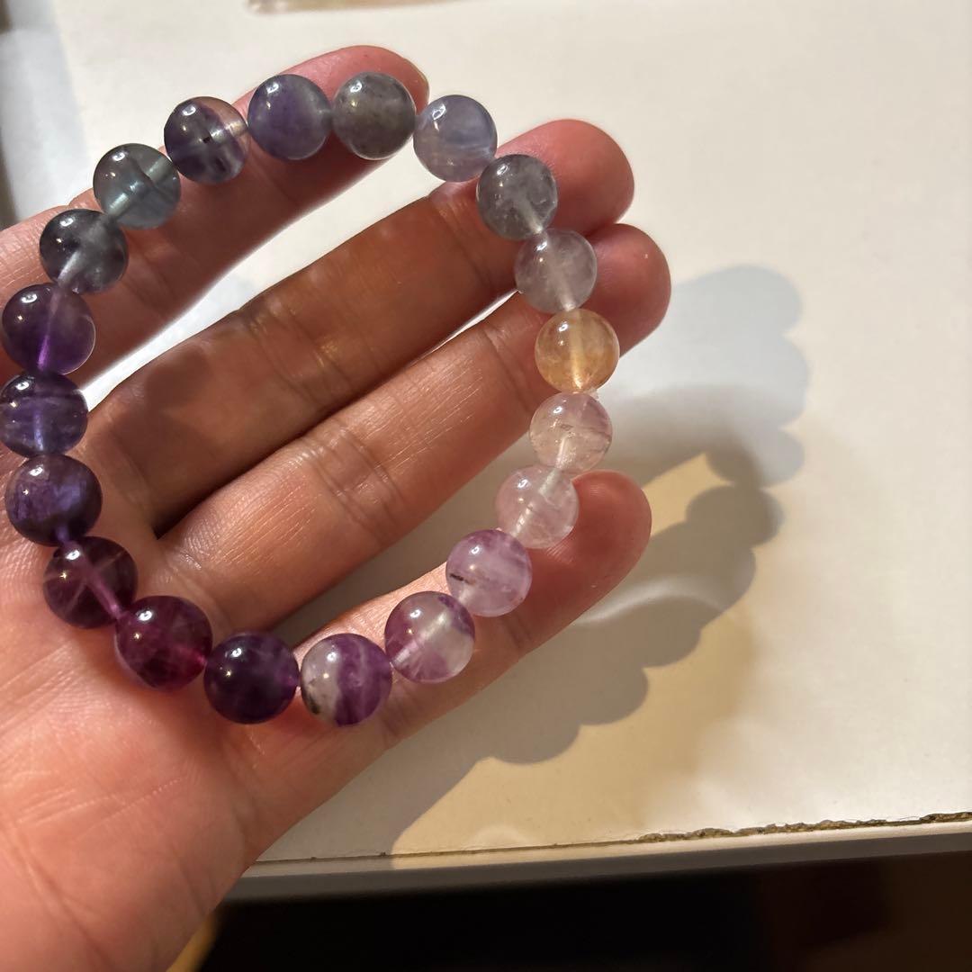 フローライトたんのブレス！グラデーションぽくしたよ！